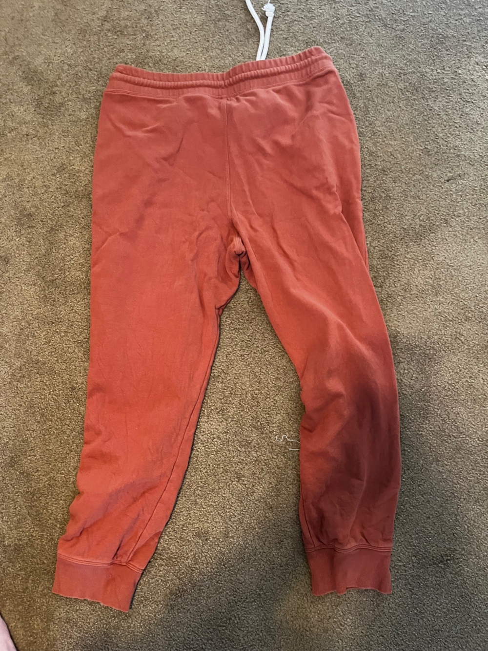 Universal Thread Women's Rust-Red Drawstring Joggers - Picture 2 of 4